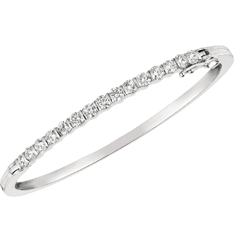 Diamond Gemlok Bangle