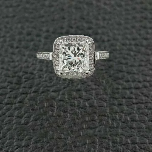 Princess cut Diamond Ring