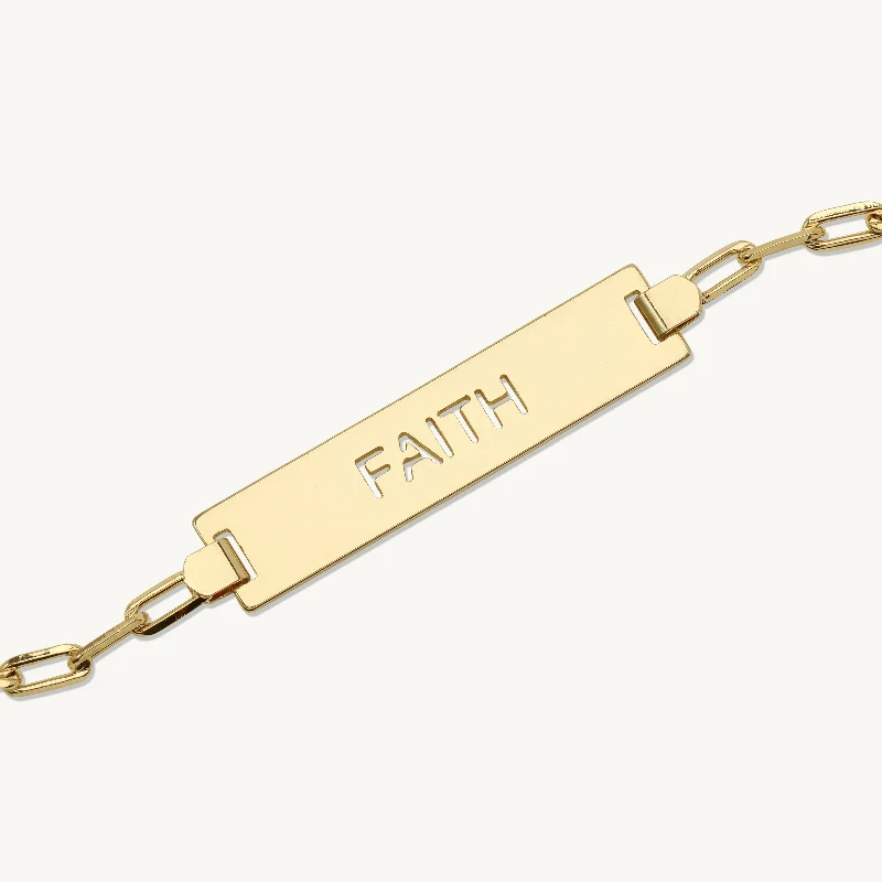 Natale Faith Plate Bracelet