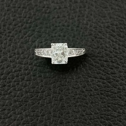 Radiant Diamond Engagement Ring