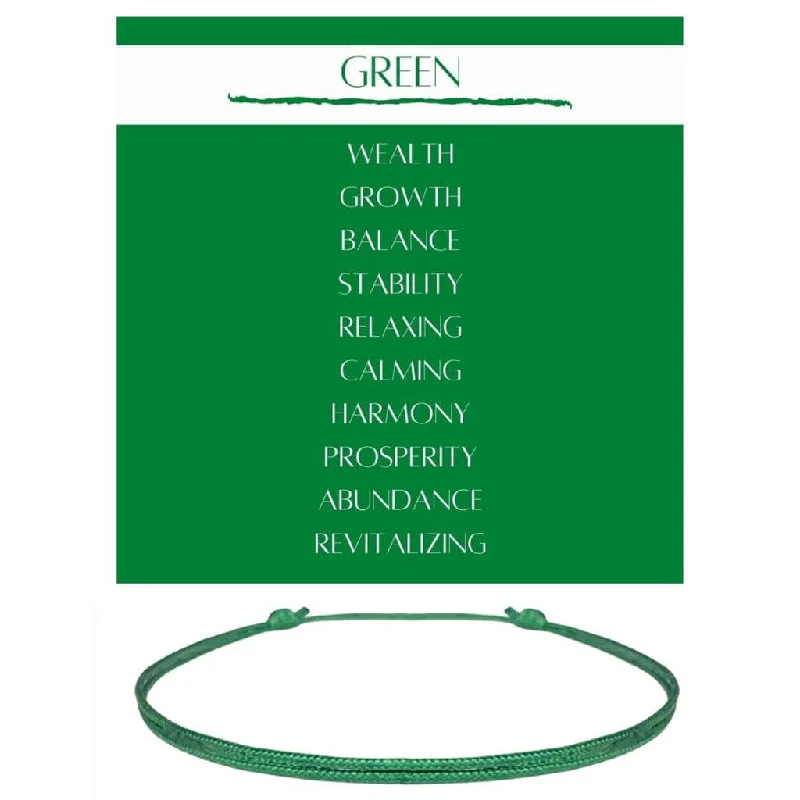 Green Prosperity Bracelet - Harmonious & Healing