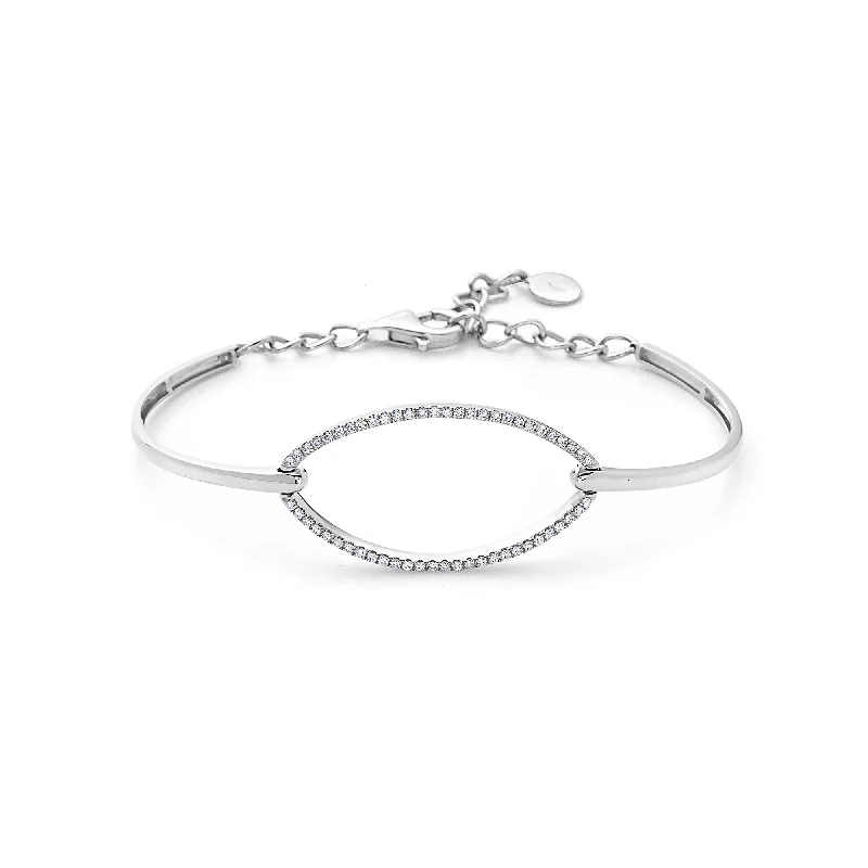 Open Diamond Bracelet