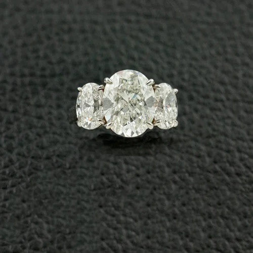 Triple Oval Diamond Ring