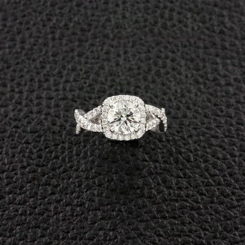 Diamond Engagement Ring with Halo