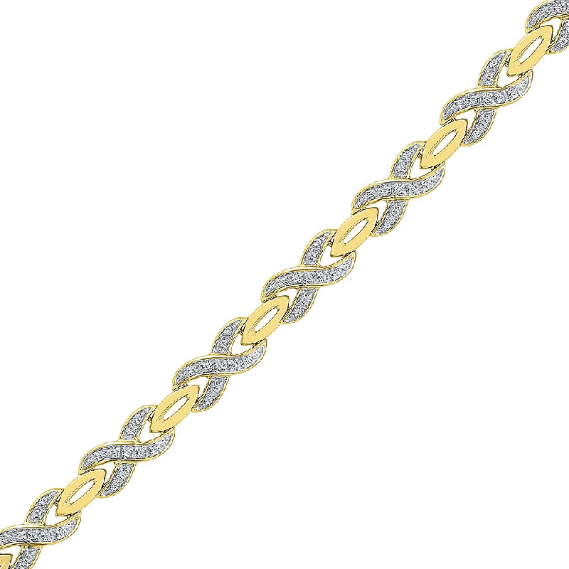 Unique Diamond Infinity Symbol Bracelet