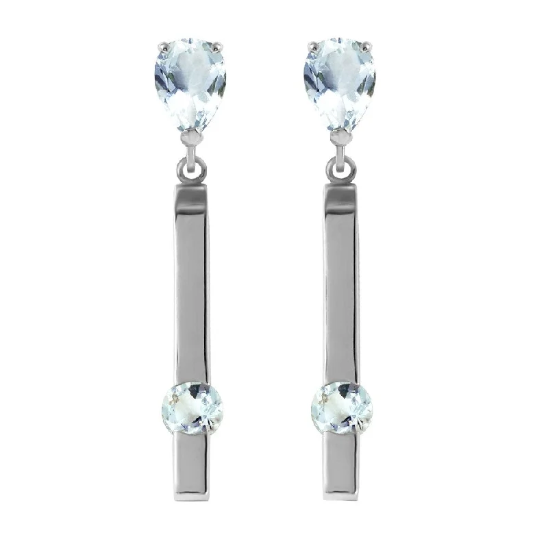 4.25 Carat 14K Solid White Gold Indestructible Peridot Earrings