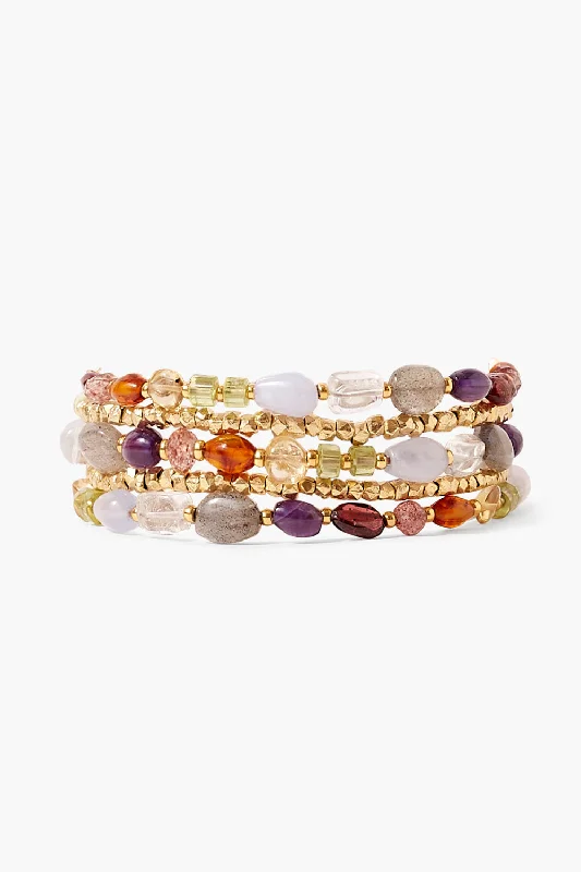 Jubilee Naked Wrap Bracelet Multi Mix