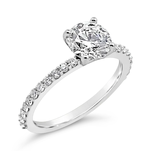 Round Diamond Engagement Ring