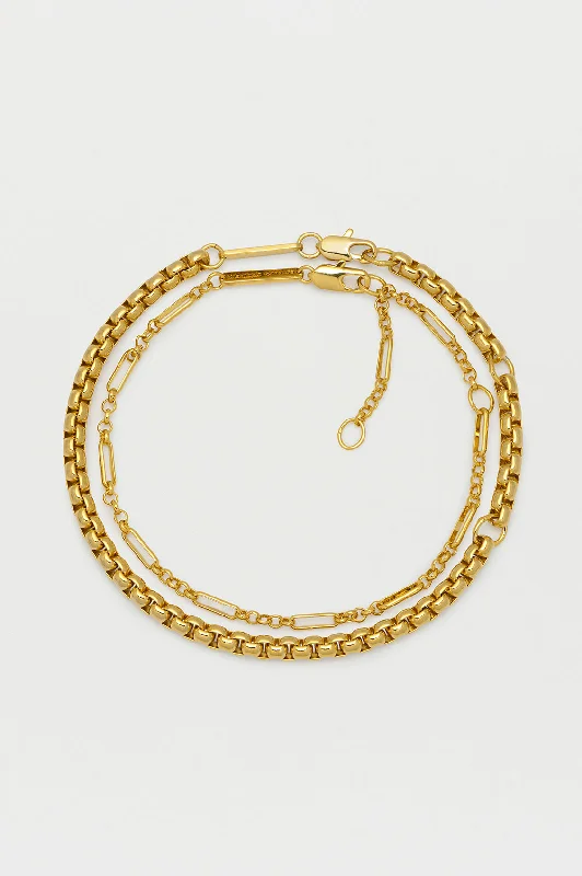 Double Layer Rope Chain Bracelet