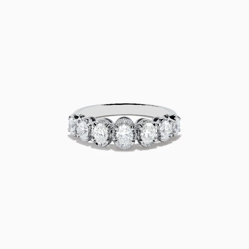 Pave Classica 14K White Gold Diamond Ring