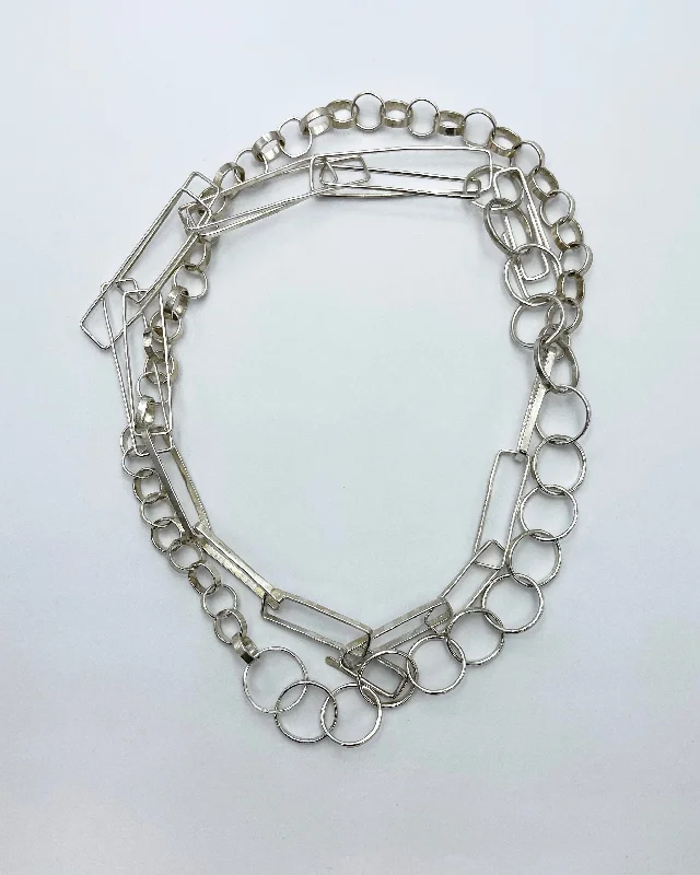 Biba Schutz Silver Chain Necklace