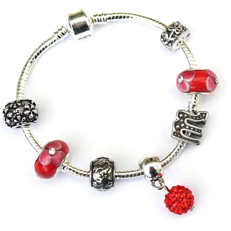 Adult's Scorpio 'The Scorpion' Zodiac Sign Silver Plated Charm Bracelet (Oct 23-Nov 21)