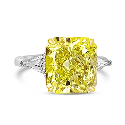 Yellow Diamond Engagement Ring