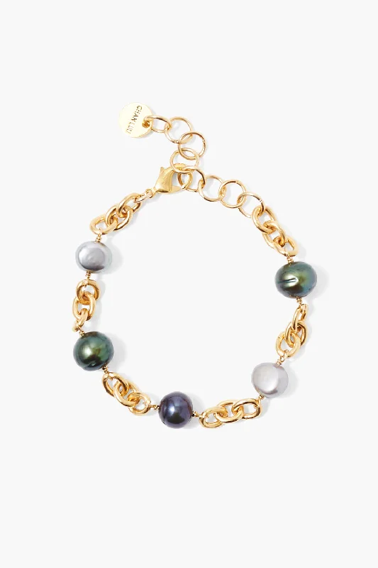 Nautica Chain Bracelet Peacock Mix