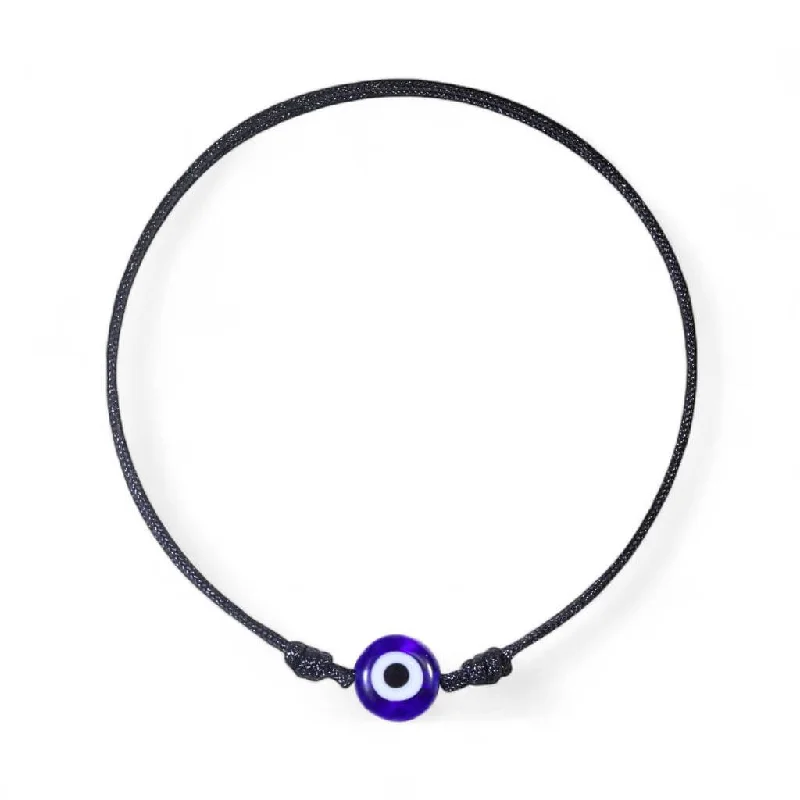 Black Cord Evil Eye Bracelet - Ultimate Turkish Protection Talisman