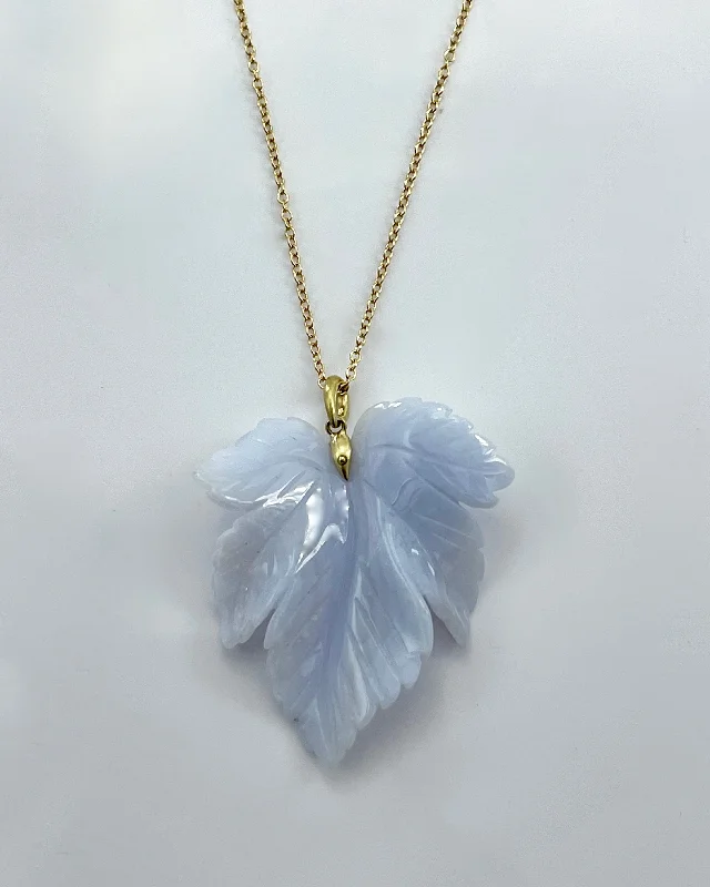 Annette Ferdinandsen Fancy Leaf Necklace