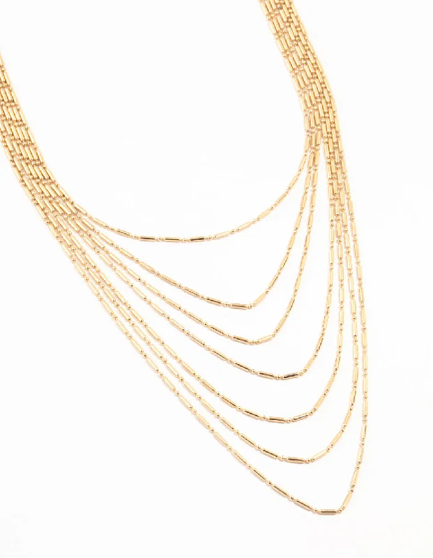 Gold Layered Necklace