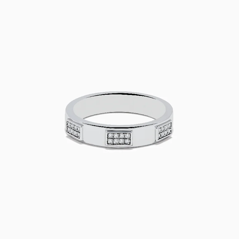 925 Sterling Silver Diamond Ring